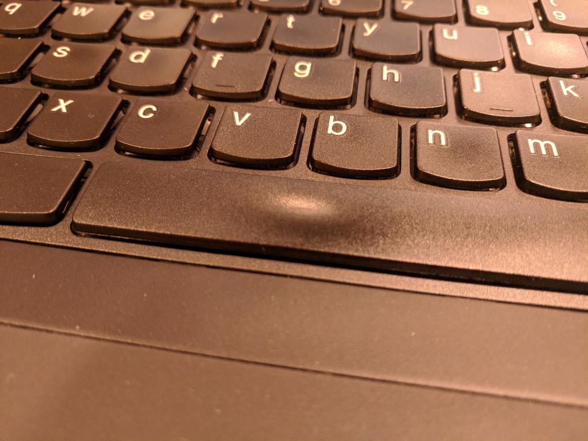 Lenovo ThinkPad 13 Chromebookのキーボード