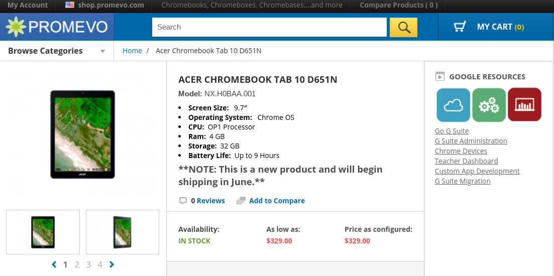 Acer Chromebook Tab 10 D651N - Chrome Devices - shop.promevo.com