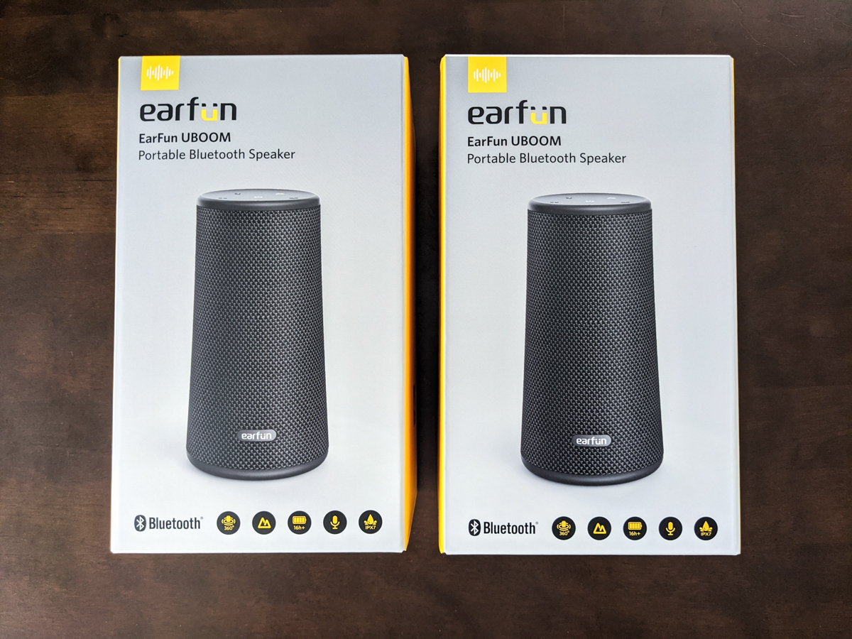 EarFun UBOOM L Bluetooth ステレオ 2台