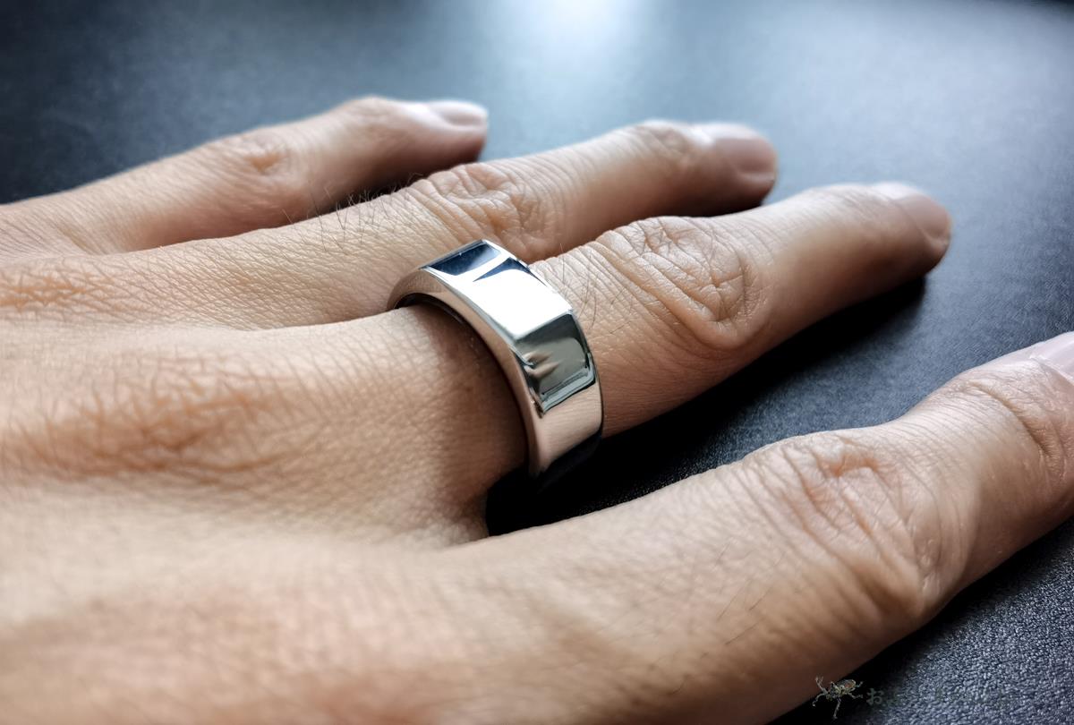 oura ring gen3 silver US8オーラリング 第3世代シルバー-