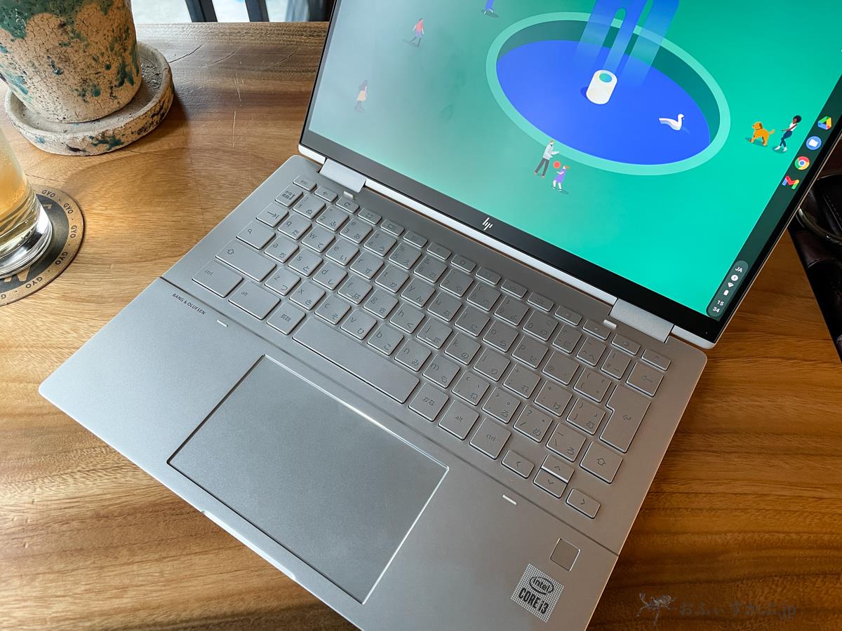 かぶ] HP Chromebook x360 13cレビュー。JISかな配列とSure Viewさえ気